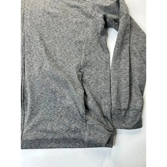 Nike Jacket Mens XL Heather Grey Full Zip Hooded Pockets Athletic Standard Fit - Picture 3 of 7